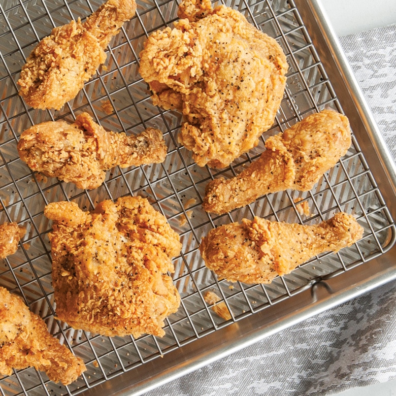 Prism Half Sheet Pan with Oven-Safe Nonstick Grid view 2