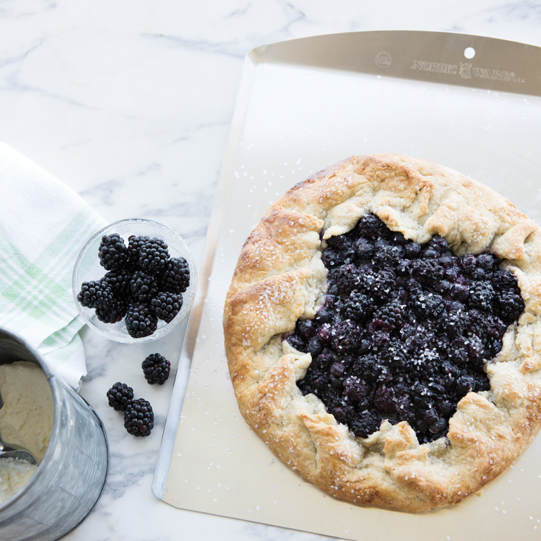 Visit Cornmeal Crust Berry Galette Recipe