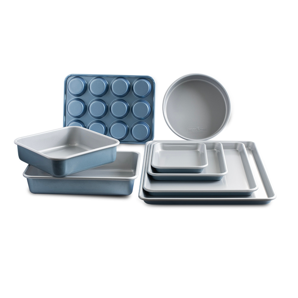 Brilliant Bakeware 8-Piece Nonstick Pan Set view 2