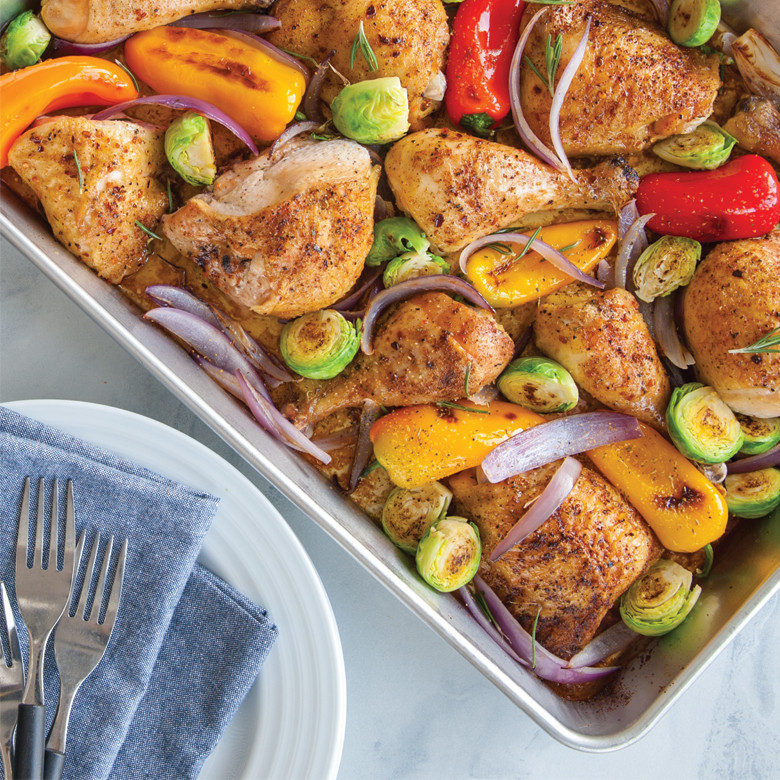 Prism High Sided Sheet Cake Pan with Lid view 2